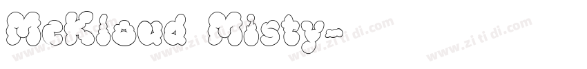 McKloud Misty字体转换